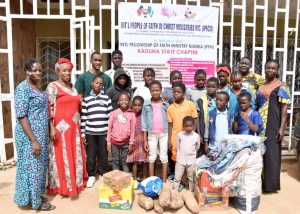 ADONAI Children Home Staff With The Inmate Children