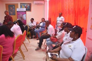 Cross Section Of IFFM Members Listens To Hon. Charles Presentation