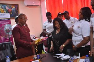 Gift Presented To Hon.Ohia by IFFM Abuja Chapter