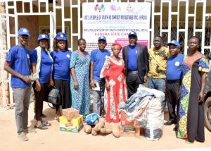 IFFM Kaduna Chapter Members with Staff Of Adonai orphanage home